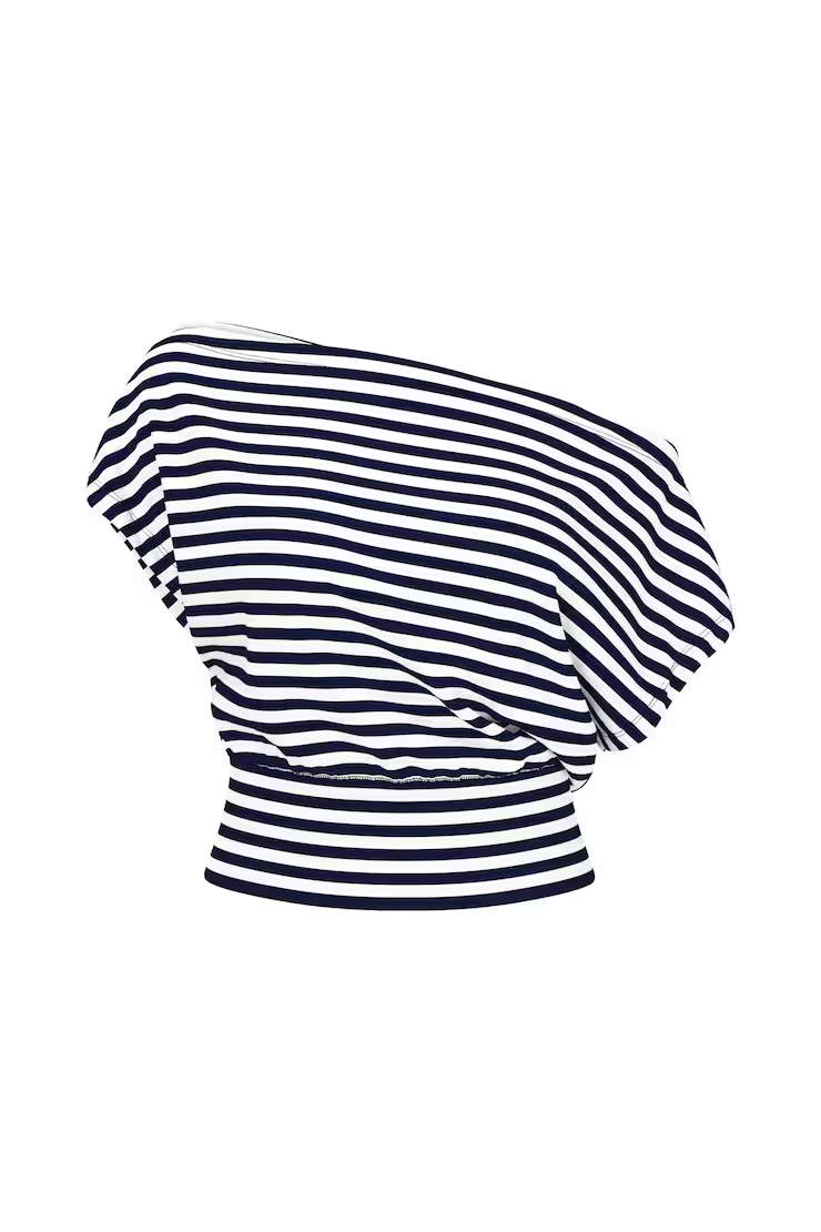 Stretchterry Off Shoulder Top - Image 2