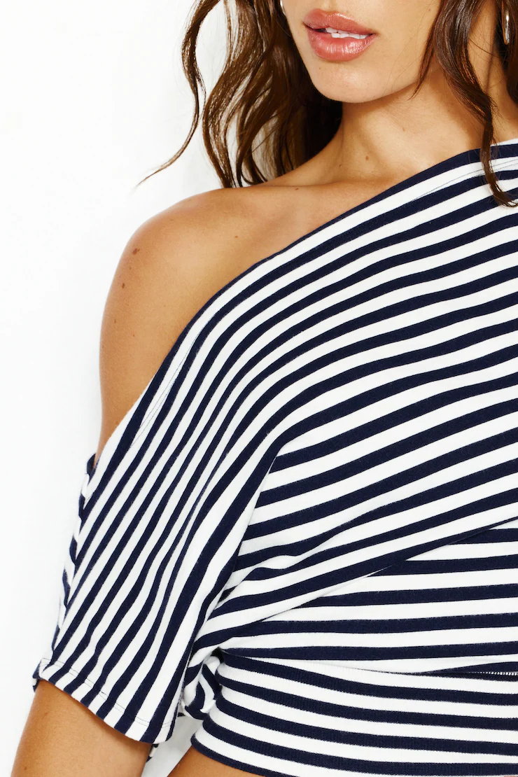Stretchterry Off Shoulder Top - Image 5