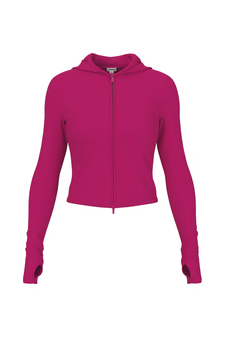 Stretchterry Hooded Zip Up - Image 2