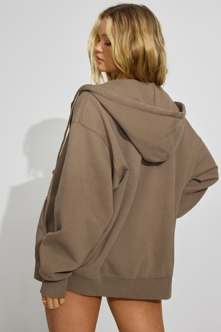 Softterry Oversized Zip-Up Hoodie - Image 3