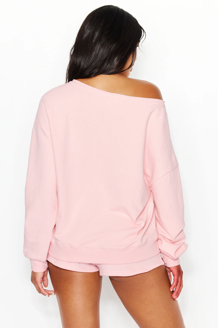 Softterry Off Shoulder Sweatshirt - Image 4