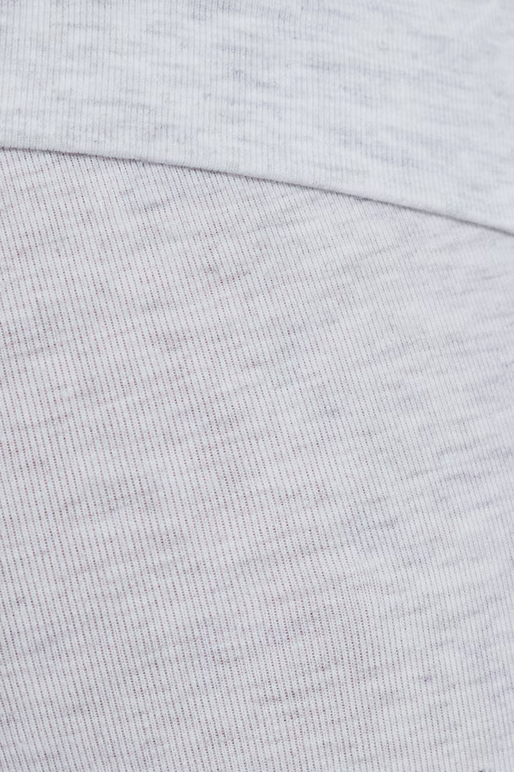Soft Cotton Fold Over Flare Pants - Image 5