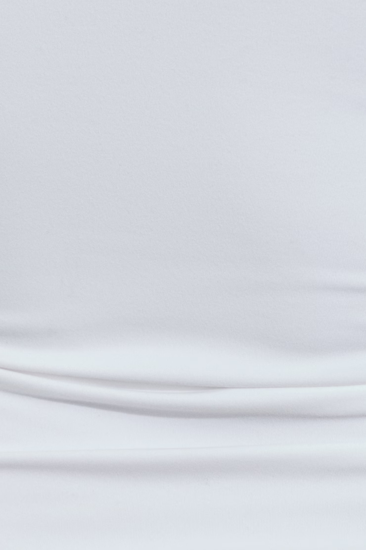 Sleek V-Neck Long Sleeve Top - Image 4