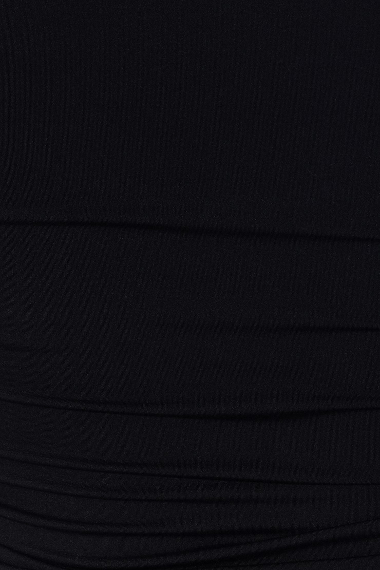Sleek Open Neck 3/4 Sleeve Top - Image 4