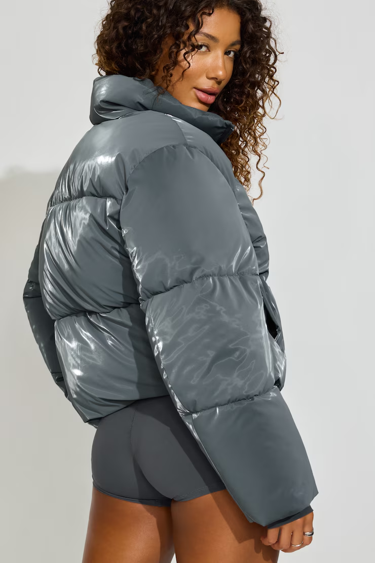Shiny Puffer Jacket