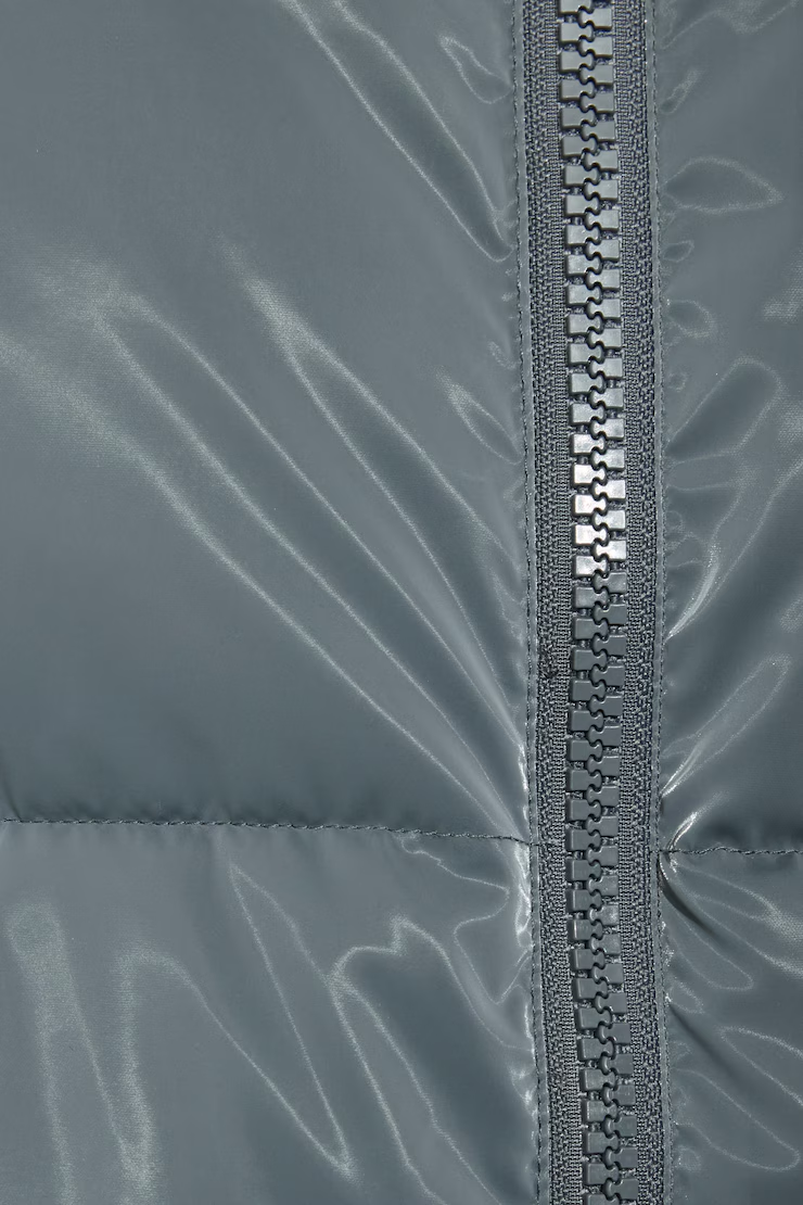 Shiny Puffer Jacket - Image 4
