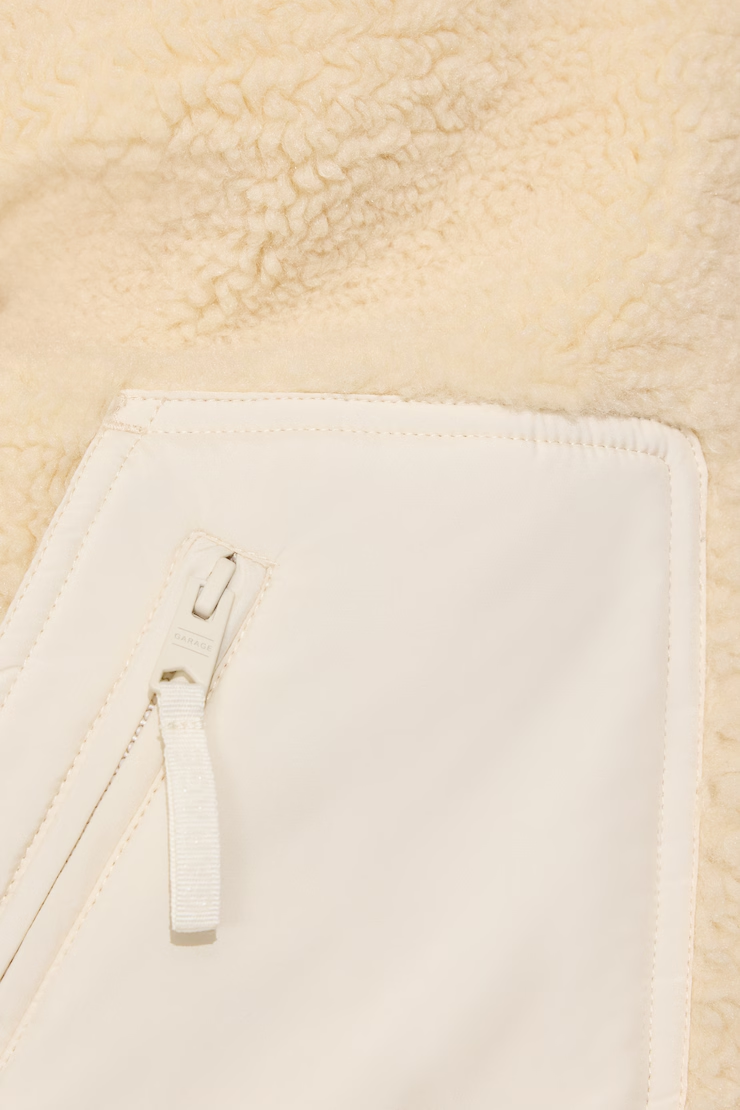 Sherpa Mixed Media Jacket - Image 5