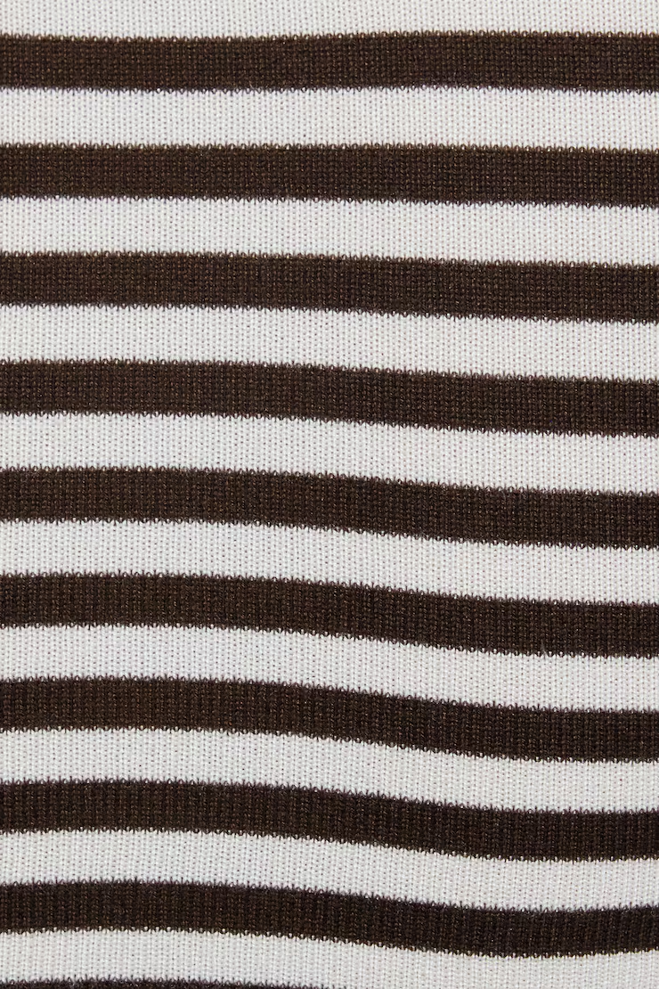 Reya Fitted Off Shoulder Sweater - Image 5