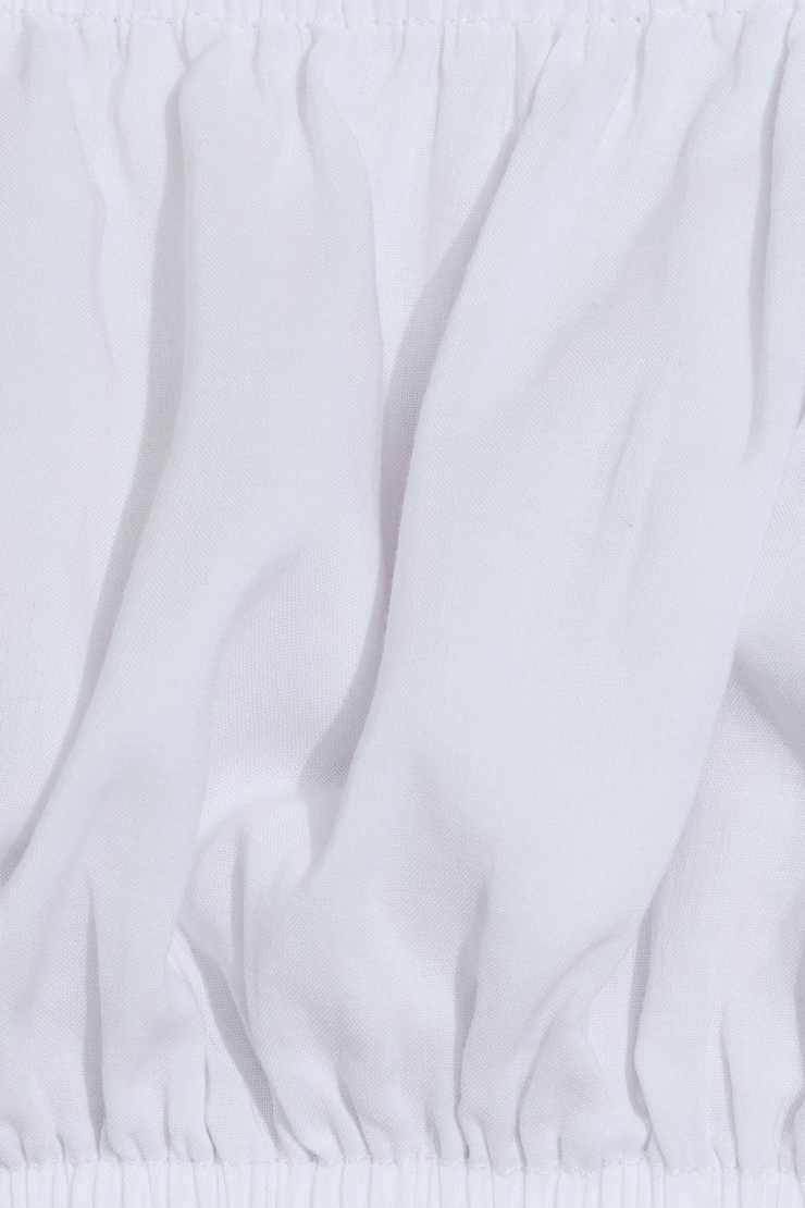 Puff Sleeve Tie Micro Top - Image 5