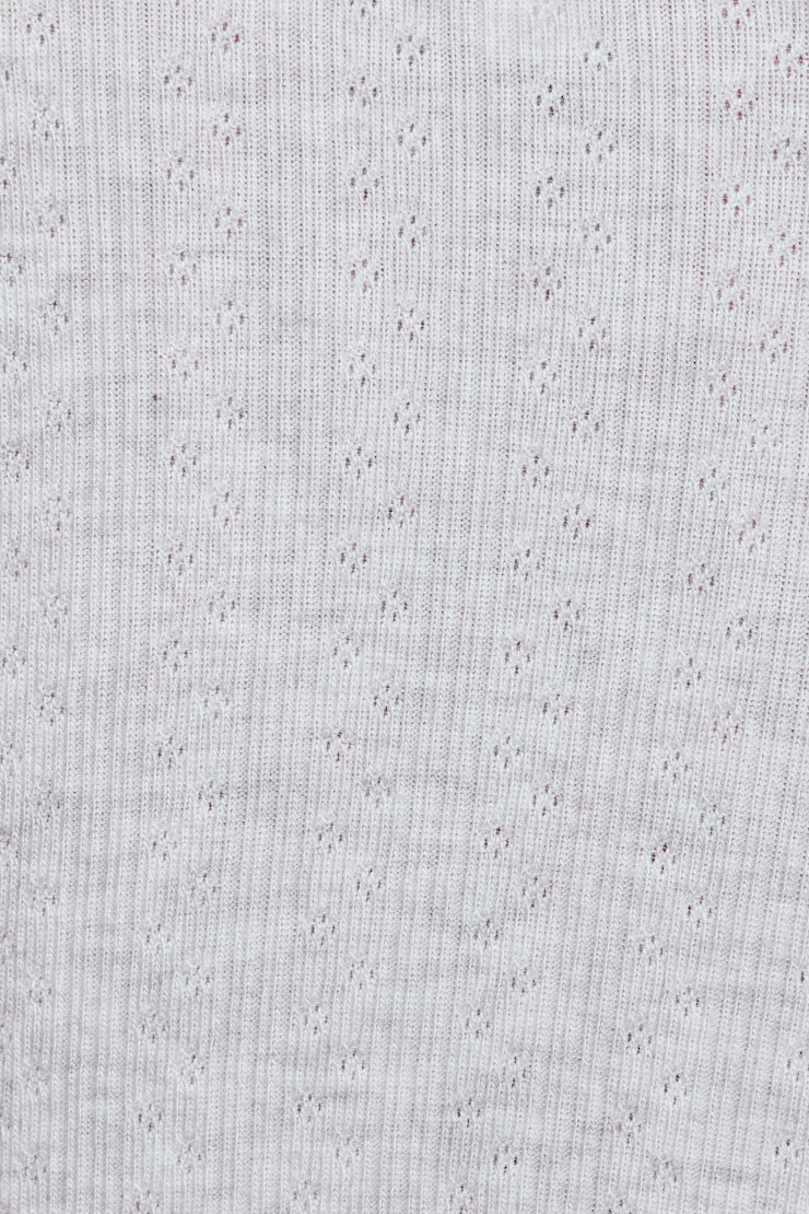Pointelle Ruched Tiny Shorts - Image 4