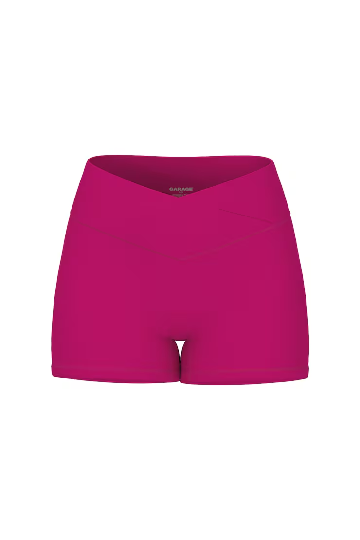 Perfect Peach Cross Front Active Shorts - Image 2