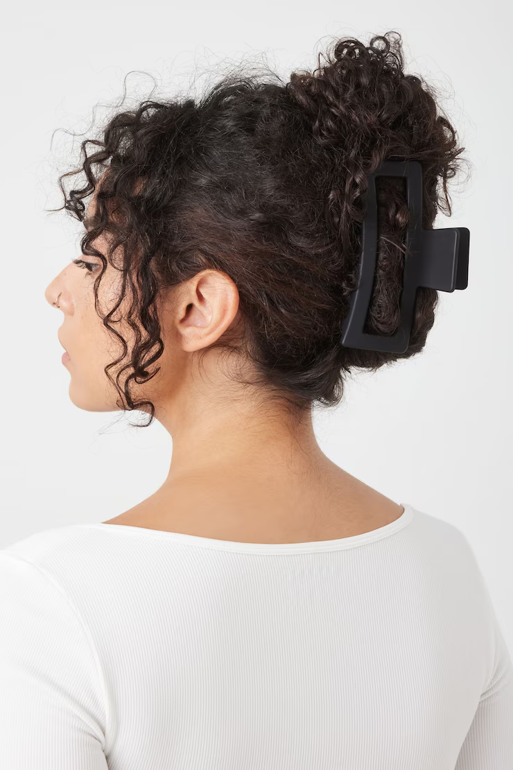 Oversized Rectangle Claw Clip