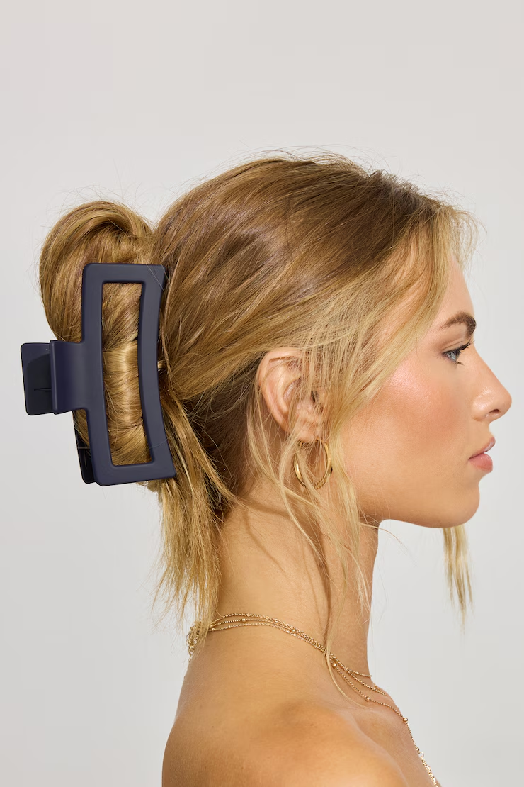 Oversized Rectangle Claw Clip
