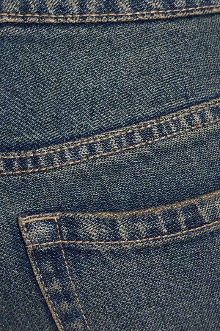 Mid Rise Bootcut Jeans - Image 4