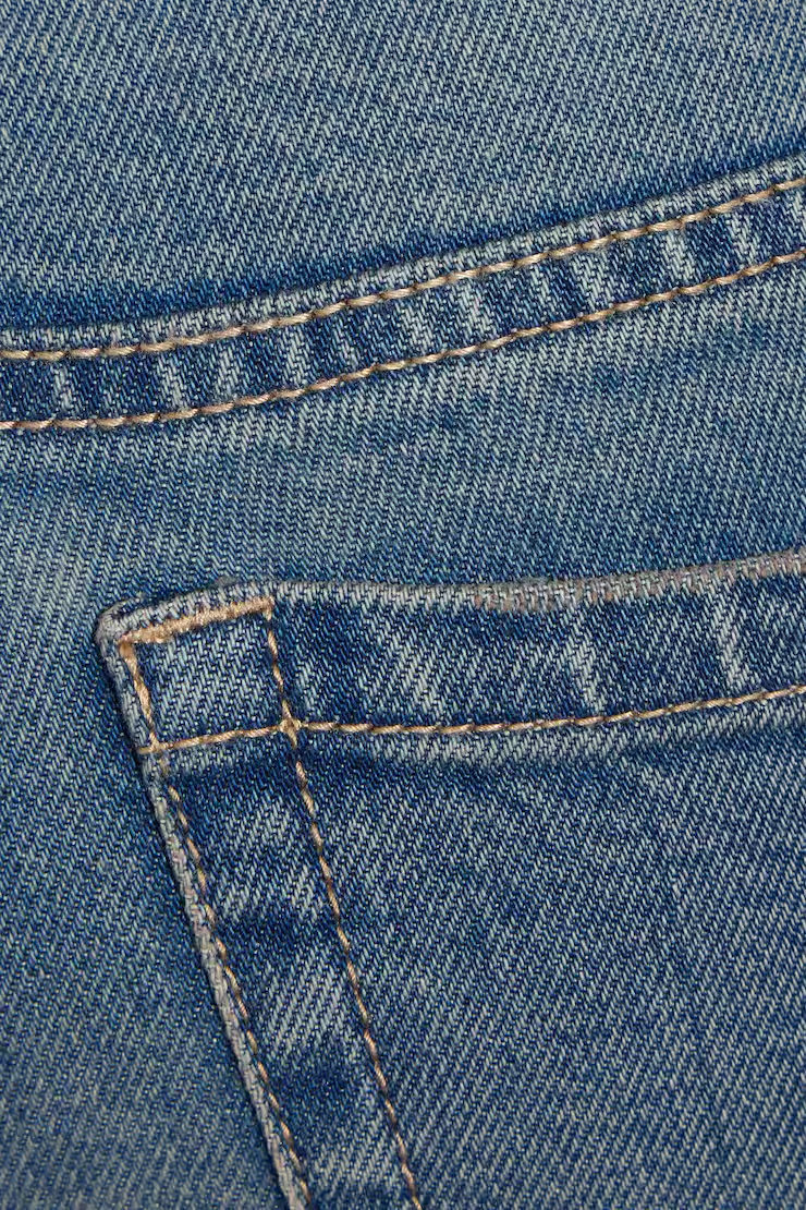 Mid-Rise Bootcut Jeans - Image 4