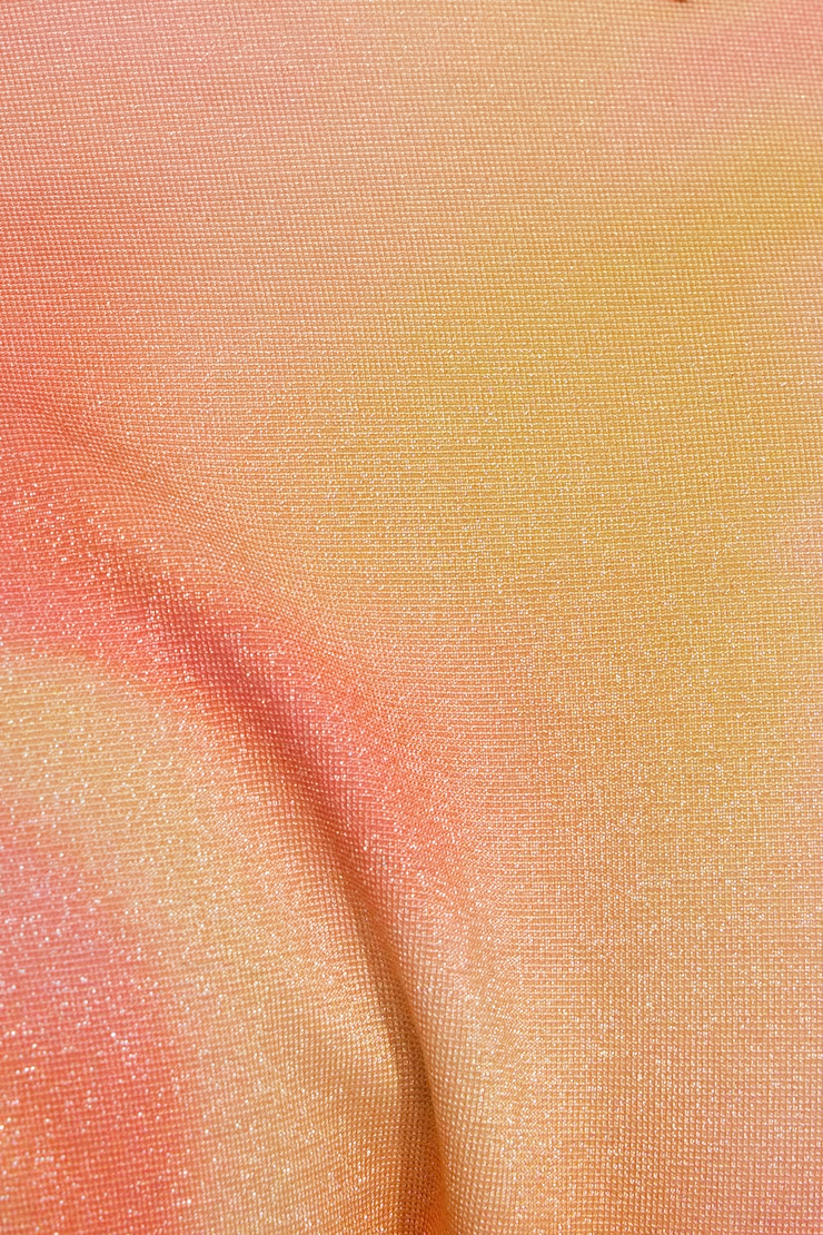 Metallic Cheeky Side Tie Bikini Bottom - Image 4