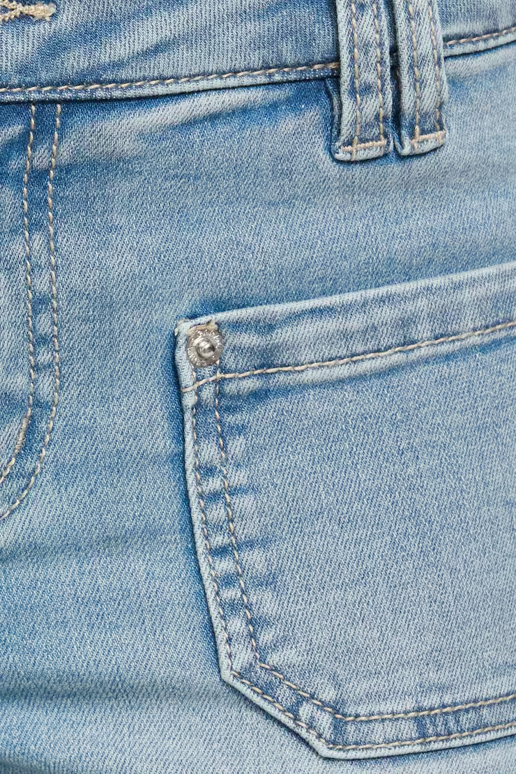 Low Rise Flare Jeans - Image 4