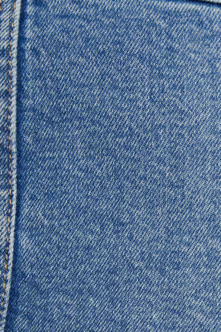 Low Rise Bodycon Denim Skort - Image 4