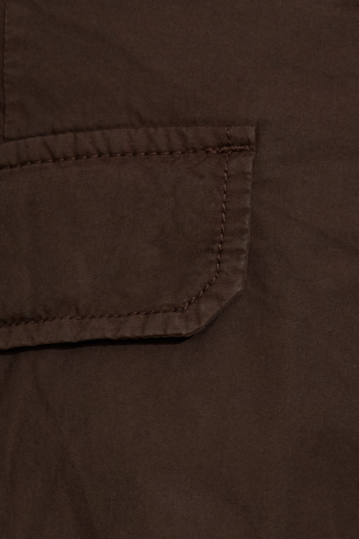 Low Rise Baggy Poplin Cargo Pants - Image 4