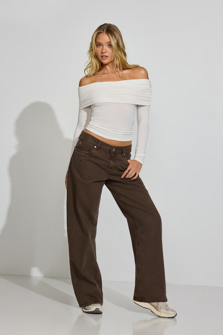 Low Rise Baggy Pants - Image 2