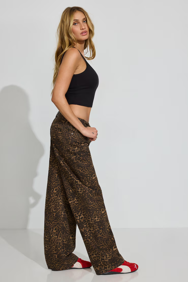 Low Rise Baggy Pants - Image 2
