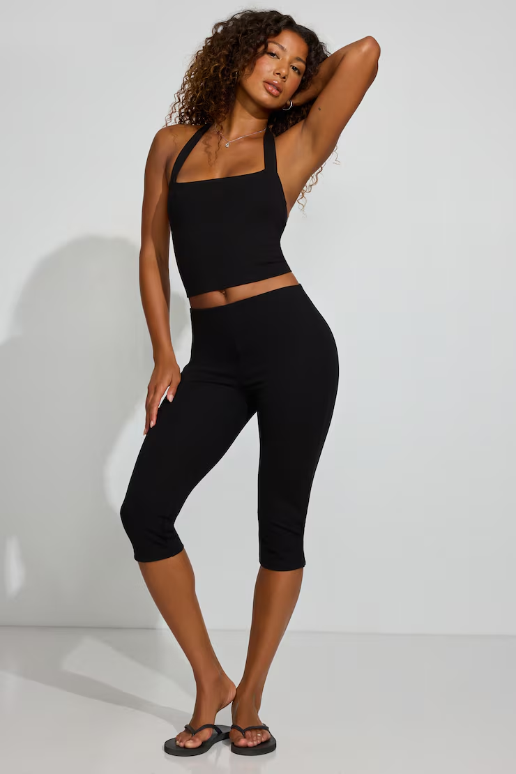 Knit Capri Pants - Image 2