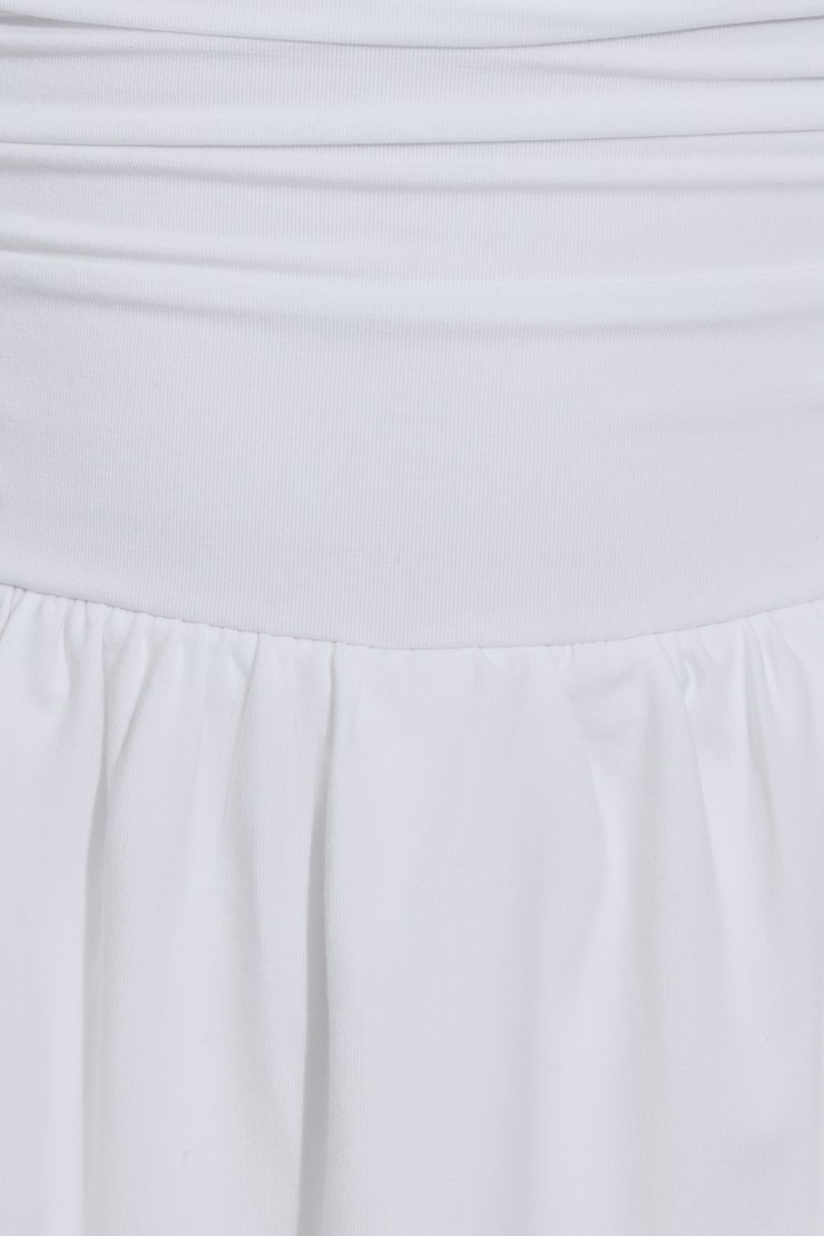 Flirty Hem Tube Romper Dress - Image 7