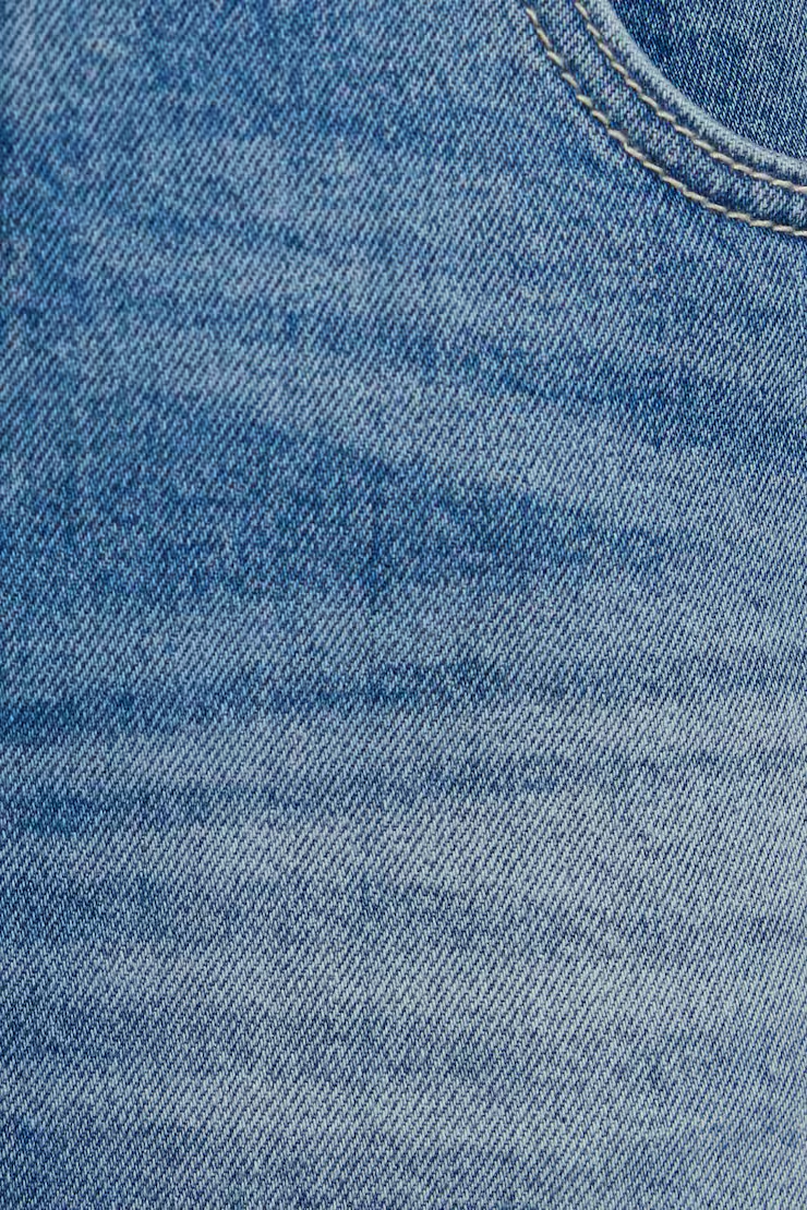 Denim Micro Skort - Image 6