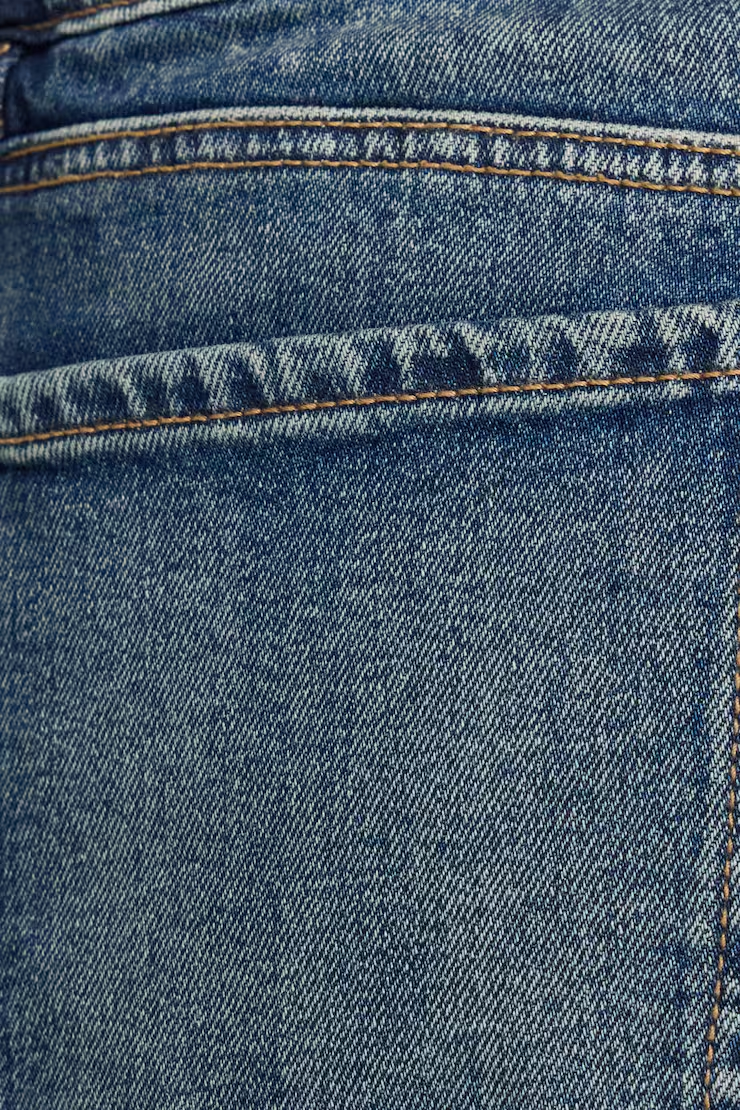 Denim Micro Skort - Image 7