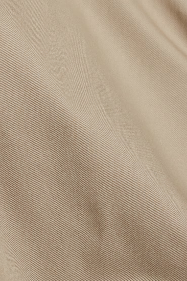 Crop Twill Bomber Jacket - Image 4