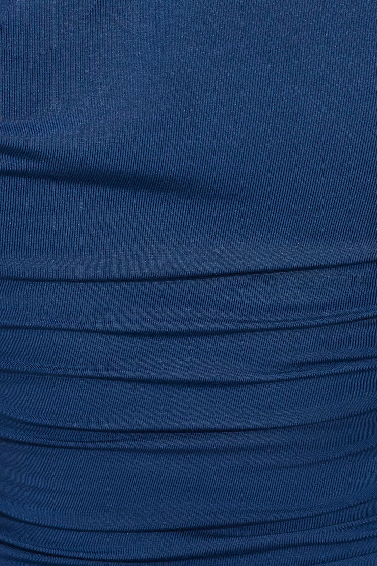 Asymmetric Twisted Short Sleeve Top - Image 4