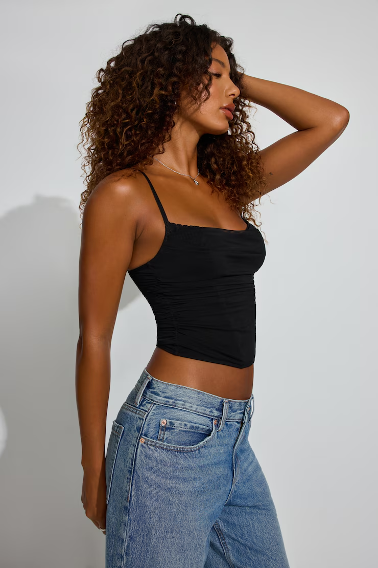 Ally Mesh Peekaboo Bustier - Image 4