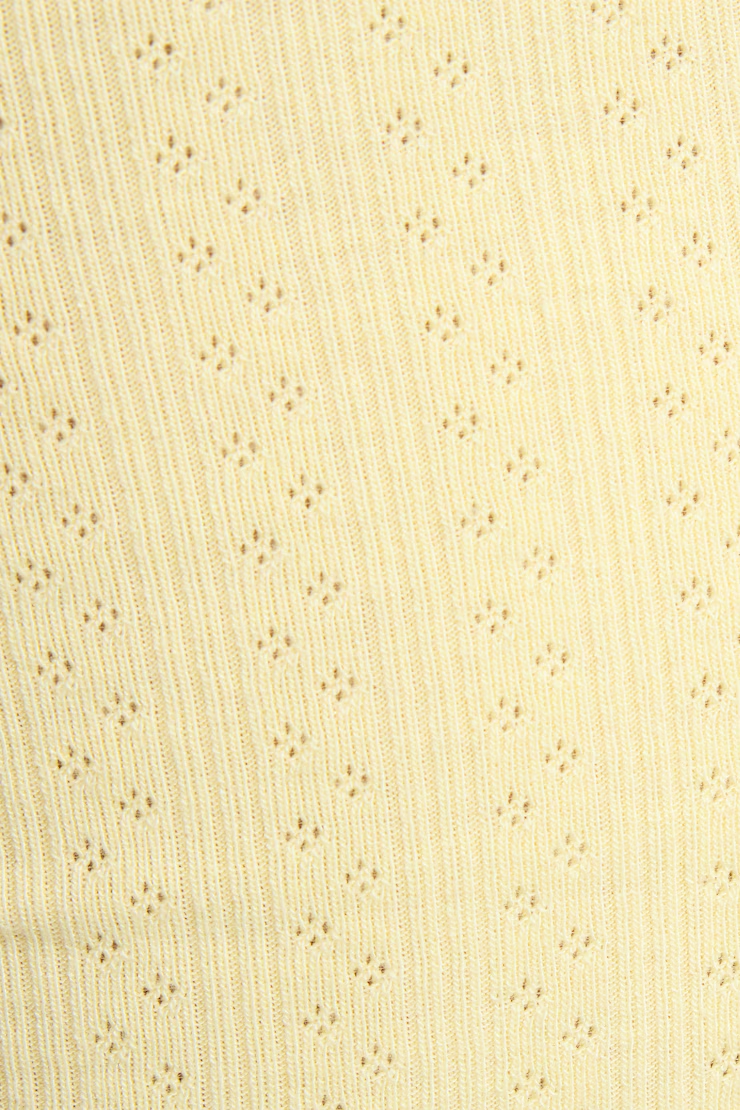 Tiny Pointelle Lettuce Edge Shorts - Image 4
