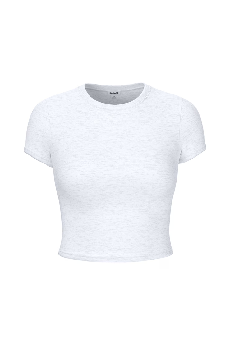 Supersoft Crewneck Cropped T-Shirt - Image 2